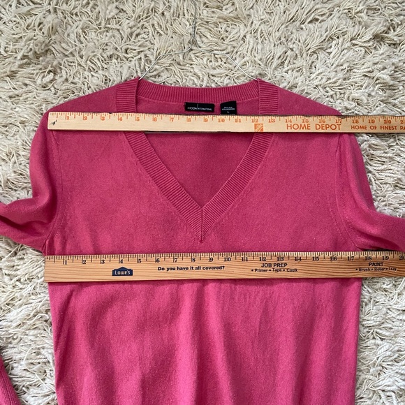 Moda International Cashmere and Silk Womens Pullover Sweater Women’s size L - Picture 3 of 7